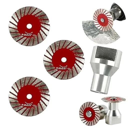 1.57 40mm Diamond Saw Blades for Granite, Marble, Sandstone,Precision Stone Cutting Made Easy, Mini Diamond Blade for Grinder