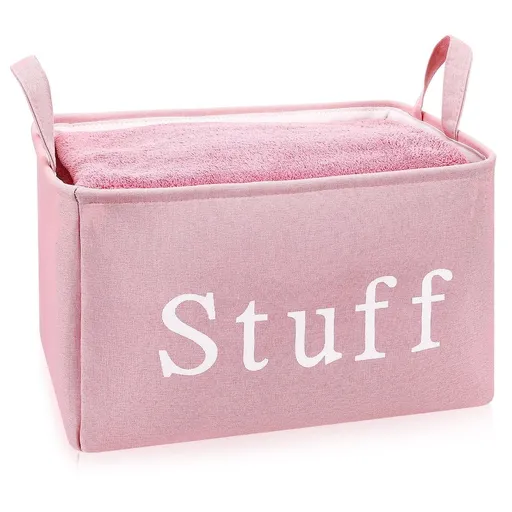 Women’s Fabric Closet Organizer Bins for Home Storage and Organization, 1 Set and Stylish