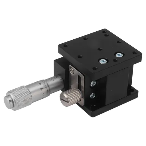 Manual Linear Stage High Accuracy 10mm Stroke Aluminum Alloy Z Axes Slide Table