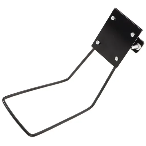 Worgeous Black Front Bike Storage Rack Multifunctional Shelf for Accessories and Gear