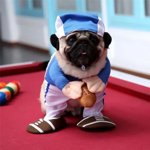Dog Costume Pet Brand Rugby Stand Up Sportswear L
