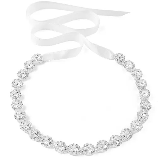 Crystal Wedding Headband Bridal Headpiece Hair Jewelry for Brides and Bridesmaids Easy To Wear and Durable