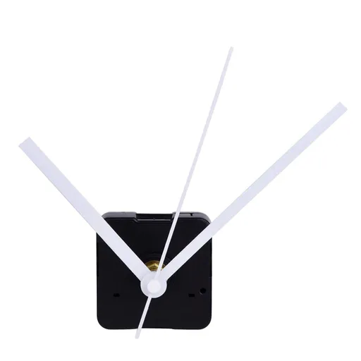 Quartz Clock Movement, Inch Maximum Dial Thickness, Inch Total Shaft Length (White)