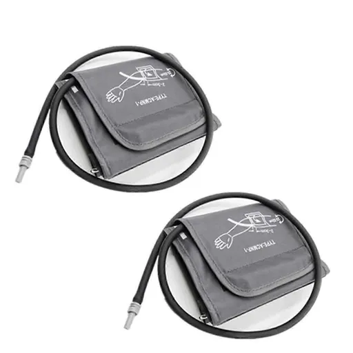 Blood Pressure Cuff for Children 2 Pcs Adjustable 17.2-22.1 cm Upper Arm Replacement Accessories Compatible with Connection_OF