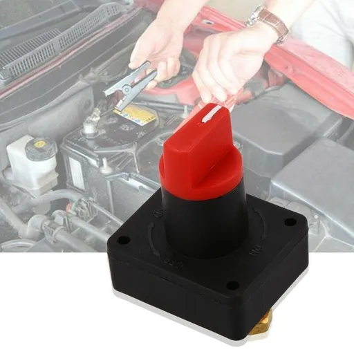 Universal 60V Battery Isolator Switch Disconnect Power Cut Off Kill Switch Car Boat Van Truck Marine Auto