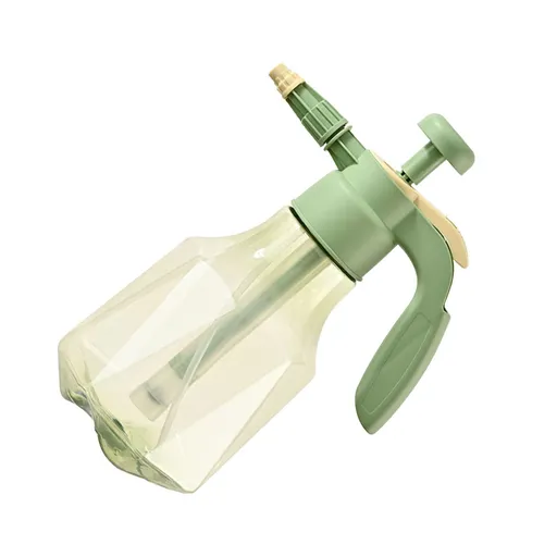 Pressure Sprayer 1.5L Large Capacity High Pressure Water Spray Bottle for Garden Plant Watering Green