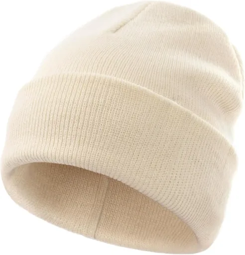 100% Cotton Toddler Beanie Hats for Baby Boys Girls Kids Infant Winter Hat Soft Warm Knit Cuffed Caps