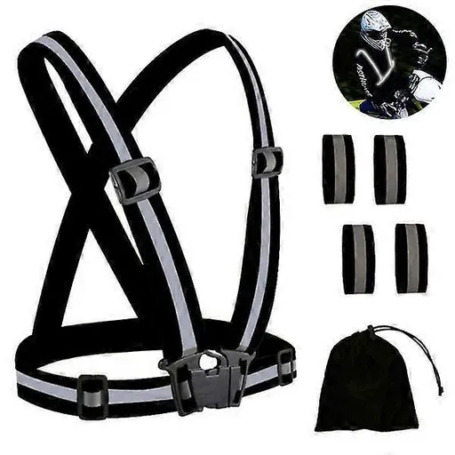 Reflective Gear for Night Running, Walking, Jogging with Hi-Vis Bands