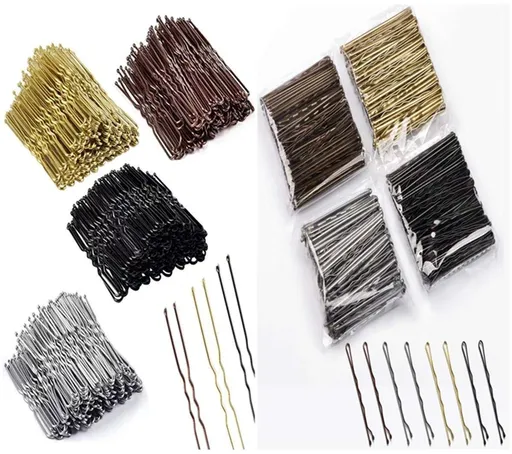100pcs Black Hairpins, Hair Clips