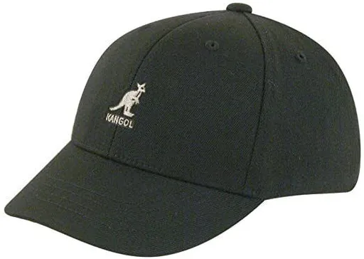 Kangol Flexfit Boys Baseball Ball Hat Kids Children Cap - Black - Kids Medium/Large