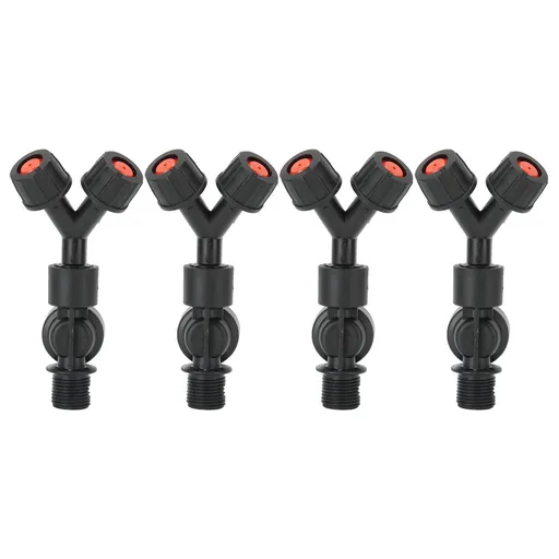 4pcs G3/8 DN10 Dual Nozzle DripProof Accessory for Agricultural Electric Knapsack Sprayer