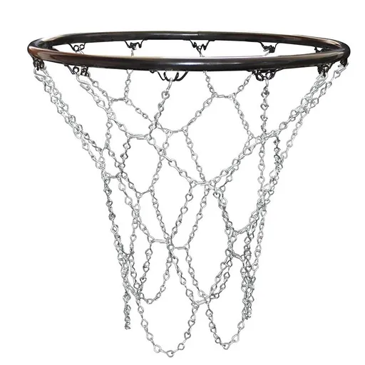 Sporting Goods Outdoor Galvanized Steel Chain Basketball Net Sports Chain Basketball Net Replacement for Outdoor Training