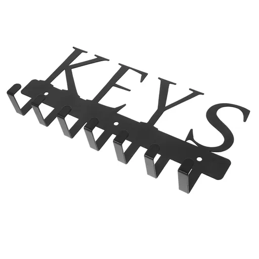 Storage rack, wall key, hook rack, English keys, iron clothing and hat hooks, key hooks, iron hooks