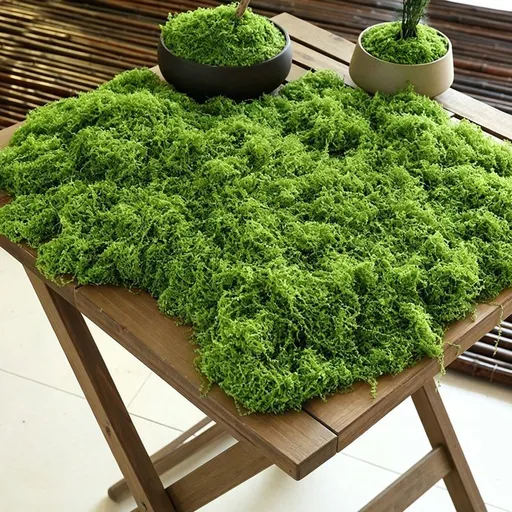 100g Light Green Artificial Moss