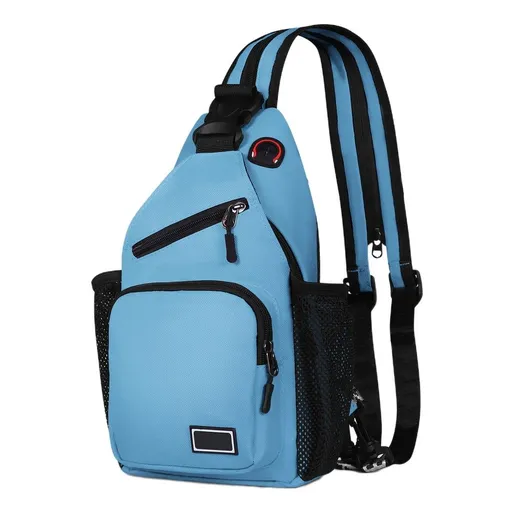 Crossbody Sling Bag For Men & Women, Convertible Sling Backpack, Waterproof Shoulder Chest Bag For Daypack Travel Hiking