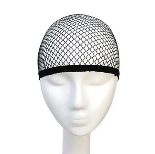Wig hairnet cap, Black Dark brown