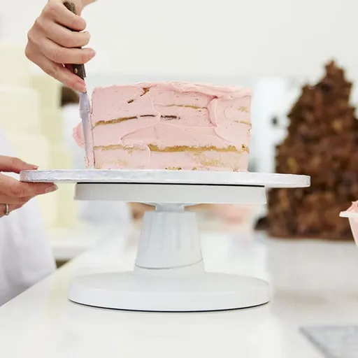 4pcs Silver Aluminum Foil Cake Mover Board for Decorating and Transfer