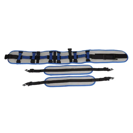 Transfer Gait Belt with Handles Quick Release Buckle Elderly Patient Stroke Hemiplegia Standing Rehabilitation Training Belt Walking Aids S, Waist 75‑110, Leg Circumference 45‑70