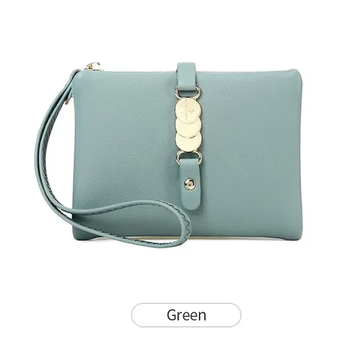 Women's Wallets, Wristlet Wallets for Women, Ladies Credit Card Holder Purse with Zipper Small Bifold Ladies Wallets Wristlet