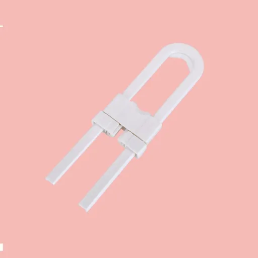 4Pcs Safety Drawer Latches, Multi-Purpose Cabinet Lock for Fridge & Cupboards, Anti-Pinch Hand Protective Locking Buckle
