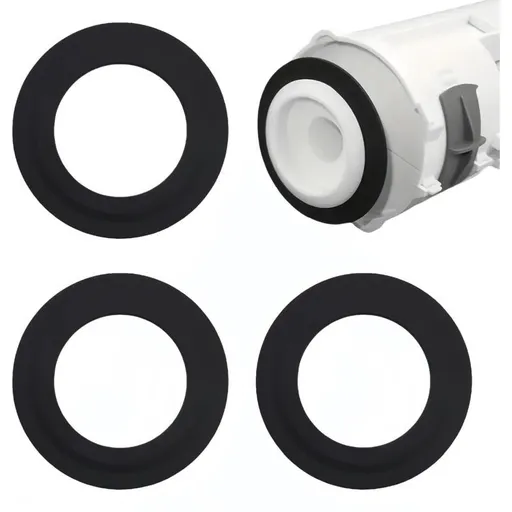 3 Pcs Spare Rubber Seals for Siamp T T, F Lush Parts Oilet Leak Repair Oilet 49 and 50 Flush Valves