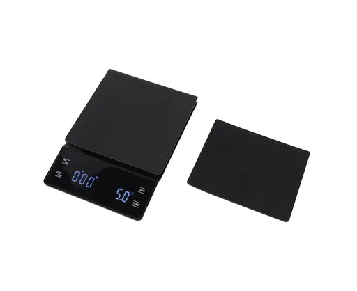 Kitchen Touch Screen Electronic Coffee Scale with Timer 3kg Multi Functional Kitchen Scale