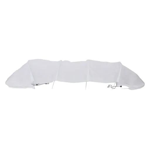 Portable Greenhouse Tunnel Row Cover 3 Meters Quick Release Protective Versatile Garden Tunnel Shade Net Cover for Vegetable Fruits Flowers Crops Non Woven Fabric Steel Frost Resistant Style