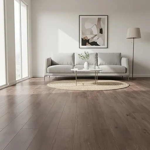 Vinyl Floor Tiles Self Adhesive Flooring Dark Grey Ash Wood Grain 16 Pack 2.3SQM