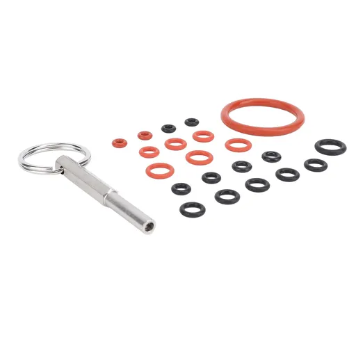 Coffee Machine Repair Tool with Silicone Rings Stainless Steel Coffee Machine Repair Key for Maintenance