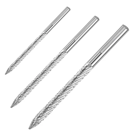 Multi Sizes Tire Repair Carbide Burr Drill Bit Tire Patches Plug Cutters Wire Cutter Carbon Steel Reamer Drill Tire Repair Tools