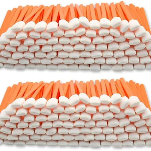 Dust-free Cotton Swabs Orange