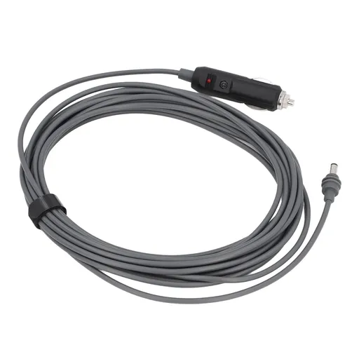 DC Car Power Cable Water Resistant PVC Satellite DC to Cigar Lighter Power Extension Cord for Mini Satellite Cars Trucks Boats 7m / 23ft