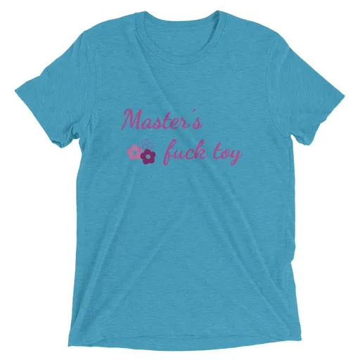 House Of Dasein Submissive Bdsm Fucktoy Shirt Women Durable Comfortable Clothing - Aqua - Xl
