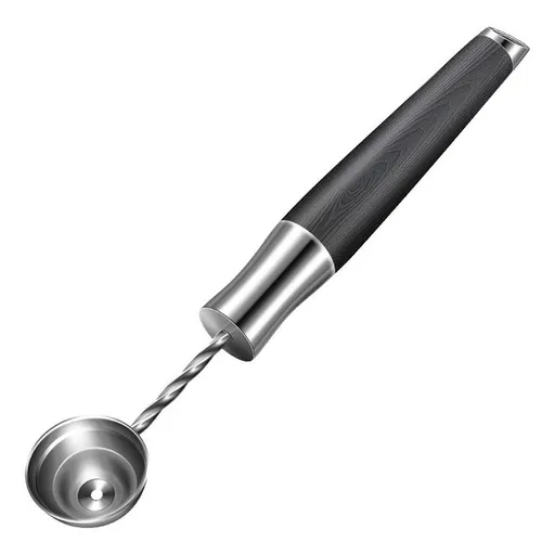Melon Baller, Professional Stainless Steel Blades For Melon Balls and Garnishes, Ergonomic Handle (silvery)