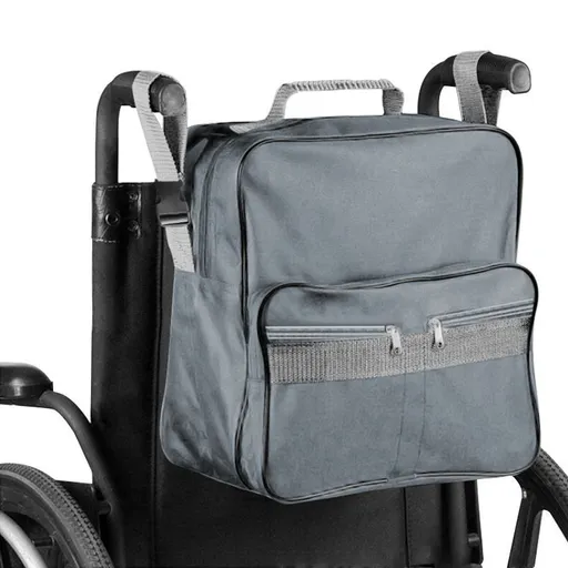 Grey Wheelchair Bags to Hang on Back