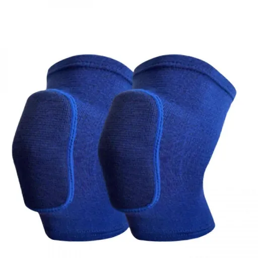 Knee Pads Knee Guards, Soft Breathable Knee Pads for Men Women Boys and Girls Knees Protective, Knee Braces for Volleyball Football Blue S