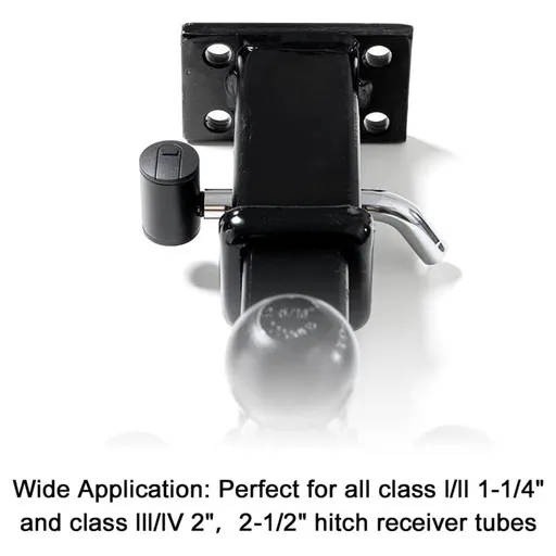 High Security 5/8 And 1/2 Inch Trailer Hitch Pin Coupler Receiver Lock With Reinforced Design For ATV Camping Trailers