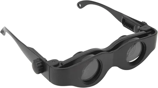 Hands-free binocular glasses for fishing—portable, adjustable-focus, dual-lens eyewear suitable for fishing, birdwatching, watching TV, and sports; offers high-definition clarity.