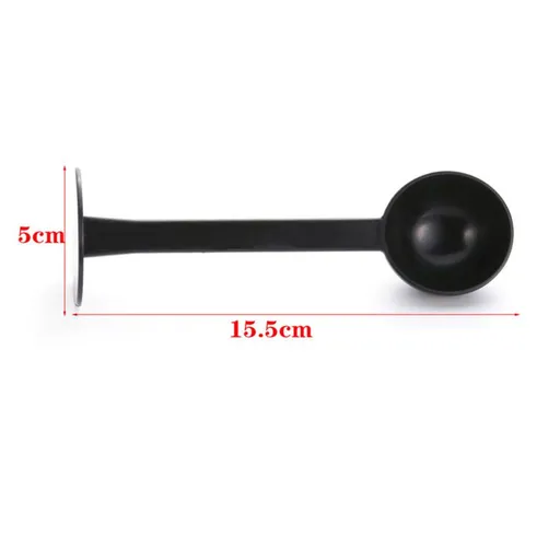 10g Espresso Coffee Measuring Spoon Plastic Coffee Scoop for Ground Coffee Tea Salt with Pressed Bottom