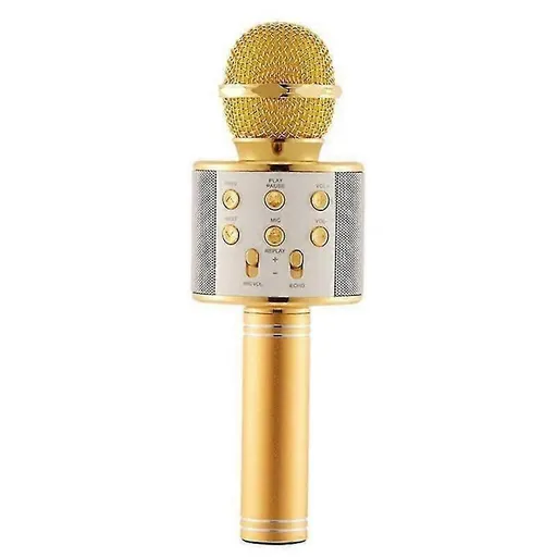 Bluetooth Wireless Microphone - KTV Singing Mic for iPhone, PC, Headset Use