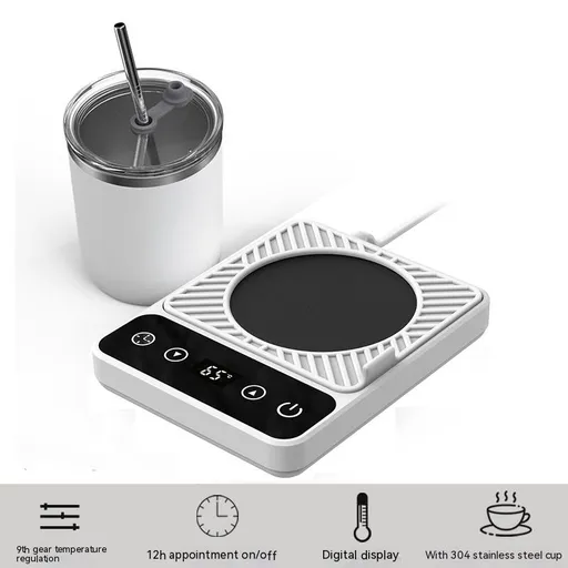 Mug Warmer,Coffee Warmer for Desk with Auto Shut Off,Keep Temperature Up to 131℉/55℃ for Office/Home to Warm Coffee Tea Milk