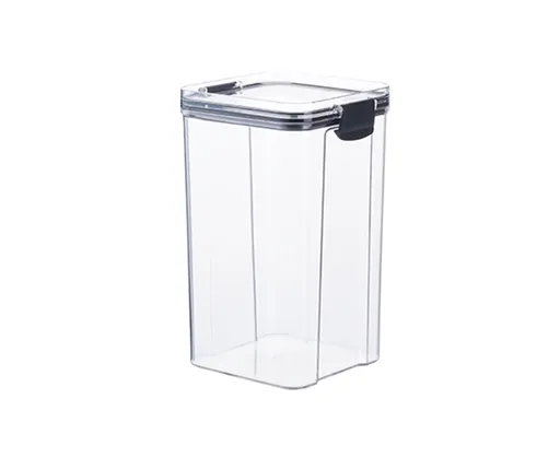 Clear Food Storage Box Container Moisture Proof Grain Bottle Jar Kitchen Supply-4