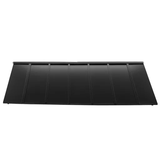Fixed Metal Awning 2032 × 910 mm, Window Awning Door Canopy, Stable Triangle Steel Frame Exterior Awnings Rain, and Snow Sunlight Protection for Door Entrance, Windows, Porches, Balconies