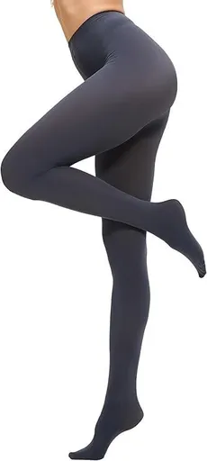Pantyhose Tights Stockings Hosiery Womens Ladies Plain Colours - Grey