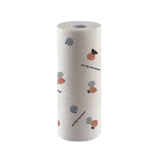 5 PCS Kitchen paper towel - Reusable tissue rolls, made from recycled paper, 50 sheets per roll, suitable for kitchens, furniture, dishes, etc.