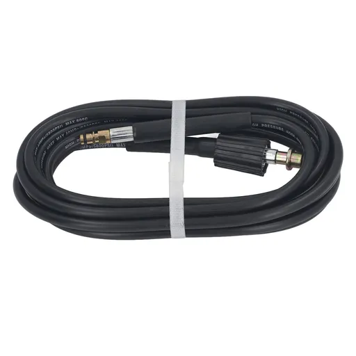 Pressure Washer Hose 5800PSI M22 and Plug Rubber Power Washer Water Hose for Car Home Cleaning 5m/16.4ft
