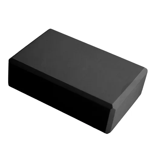 EVA Yoga Block 22.8x15.2x7.2cm Yoga Brick for Pilates Stretching Fitness - Black