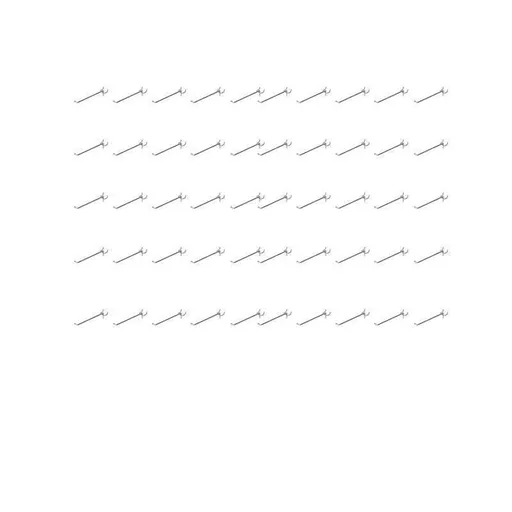 50X Pegboard Hooks Metal Panel Valcano Peg Board Hook Steel 50 100 150 200 Mm - 10CM
