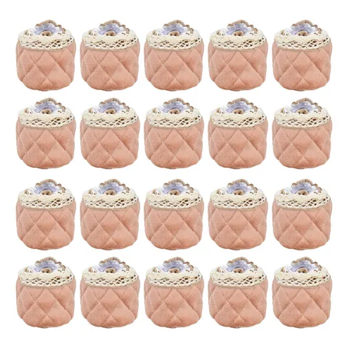 20Pcs Furniture Leg Covers Covers Flannel Lace Thickened Chair Legs Floor Protectors Wear Resistant