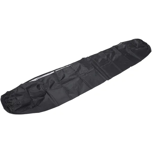 Retractable Awning Fabric Cover Water and Dust Proof Guard Cover for Outdoor Patio Balcony Black 2m / 6.6ft